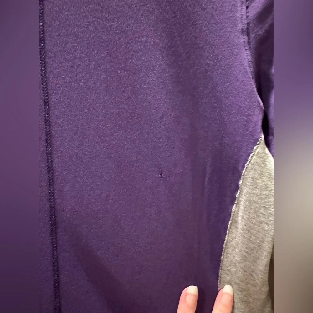 lululemon athletica Purple and Gray Long Sleeve Top